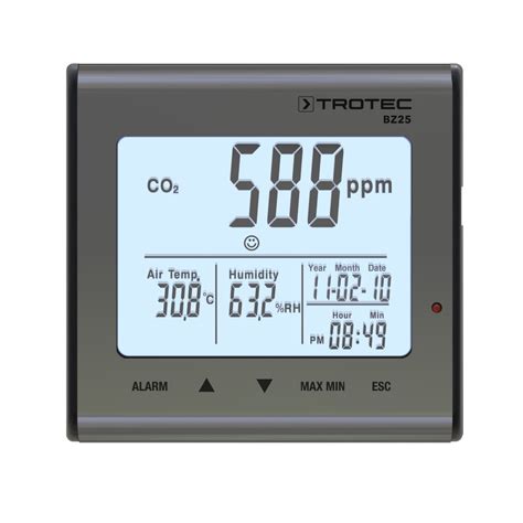 Detector de calidad del aire  CO2  BZ25