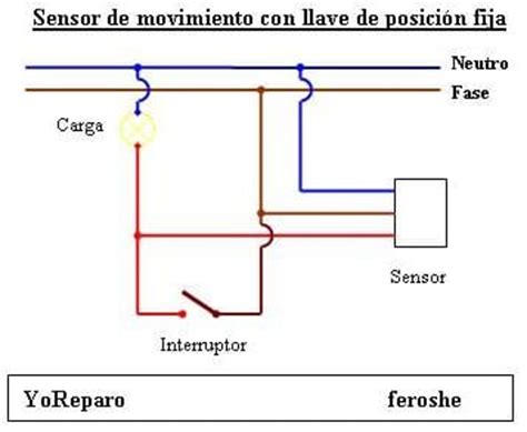 ¿Detector de movimiento e interruptor normal conectados ...