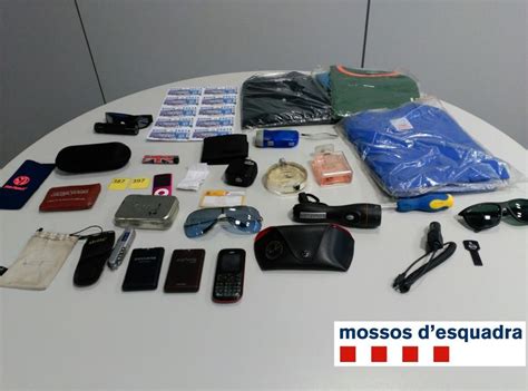 Detingut per robar a l interior de sis cotxes a Lleida