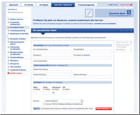 Deutsche Bank AG. Telefon Pin. Internetbetrüger versenden ...