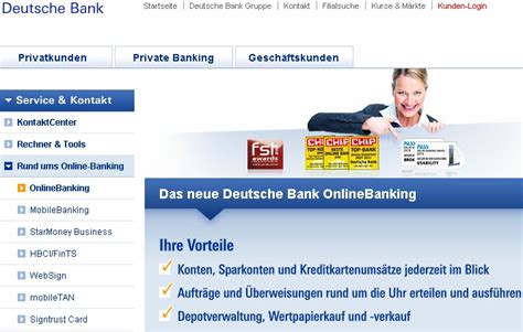 Deutsche Bank Online Banking Beantragen / offnungszeiten