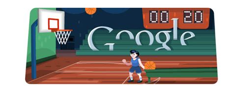Devenez champion de basket avec le doodle Google du jour ...
