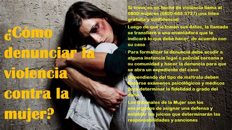 Dí !No¡ a la violencia contra la mujer   El Clarín ...