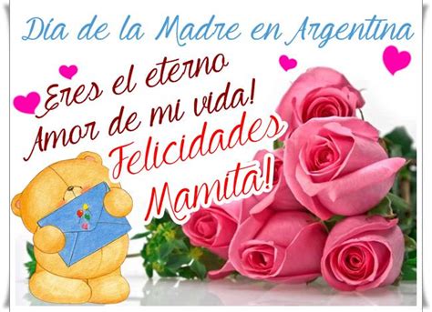 Día de la Madre en Argentina. Eres el eterno Amor de mi vida!
