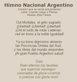 Día del Himno Nacional Argentino   Está Bueno