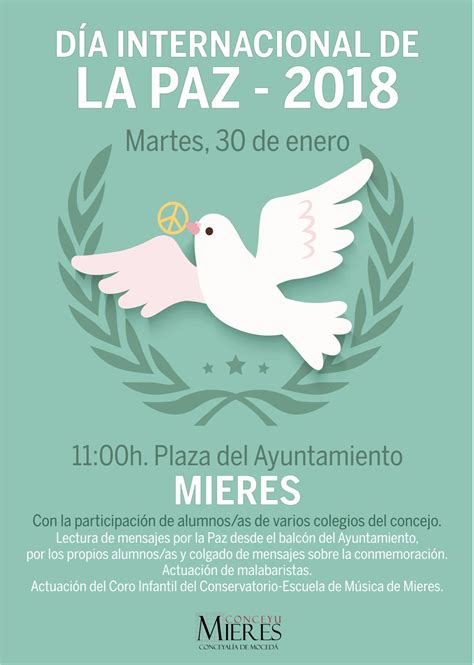 Día Internacional de la Paz 2018   Conceyu Mieres ...