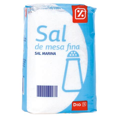 DIA sal de mesa fina paquete 1 Kg | SAL | Supermercados DIA