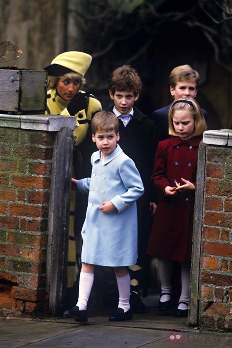 Diana de Gales, el Príncipe Guillermo, Peter y Zara ...