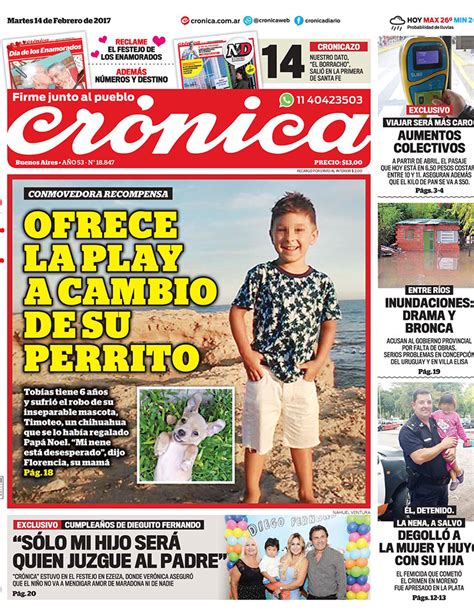 Diario CRONICA del 14/02/2017 | Nexofin