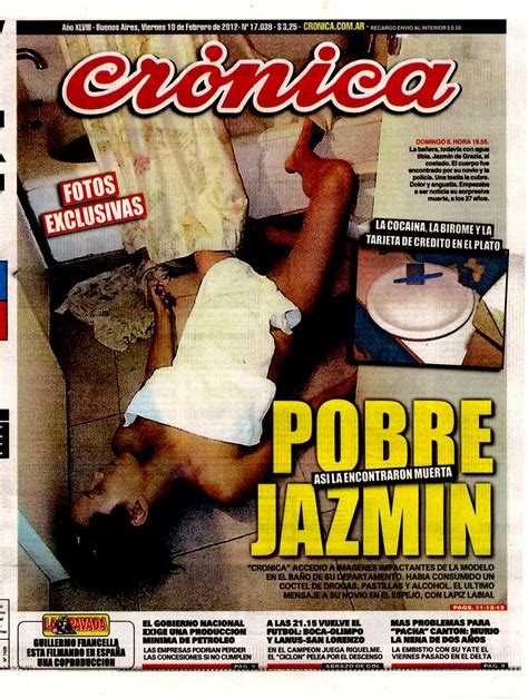 Diario Crónica y La Polémica Portada de la Muerte de ...