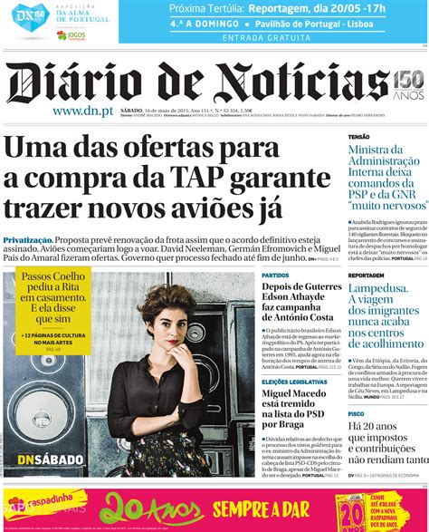 Diário de Notícias  16 mai 2015    Jornais e Revistas ...