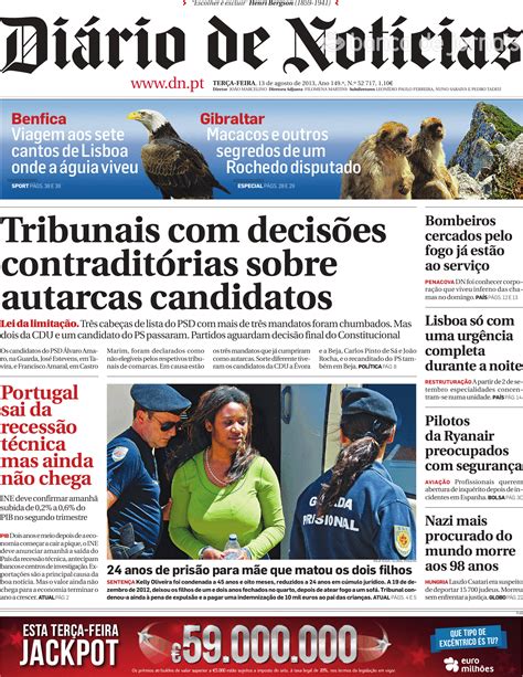 Diário de Notícias  digital   13 ago 2013    Jornais e ...