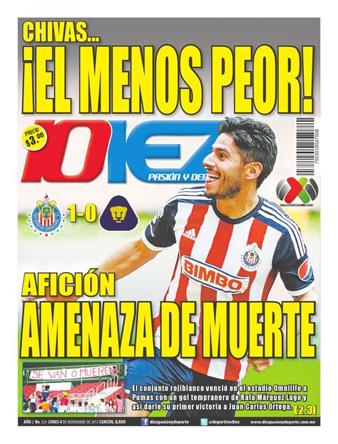 Diario Deportivo Diez, Edición Digital, lunes 04 de ...