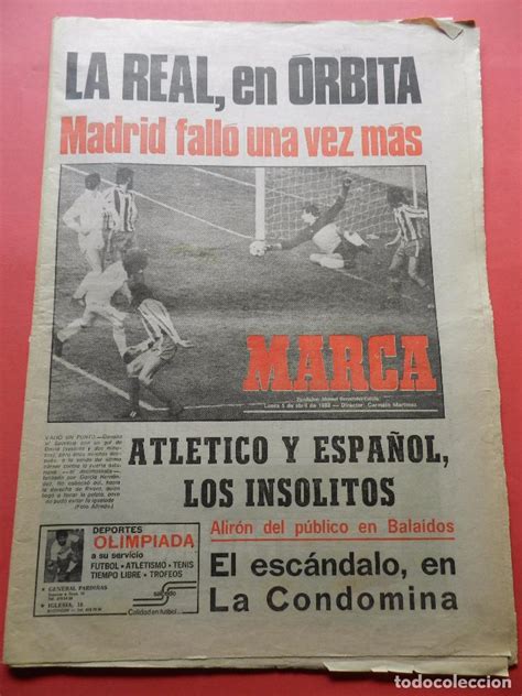 diario marca abril 1982 real sociedad liga 81/8   Comprar ...