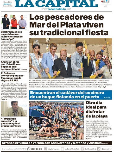 Diarios Argentinos   Portadas del dia 25 05 2018 sitio ...