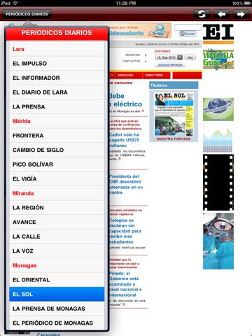 Diarios De Venezuela Peridicos Diarios Prensa Escrita ...