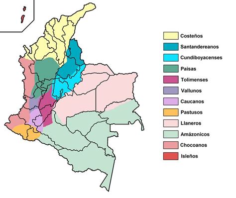 Diarios Revolucionarios de V: Todos los Mapas de Colombia ...