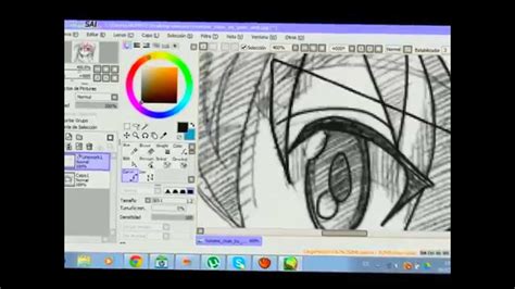 dibujando en paint tool sai programa para dibujar anime ...