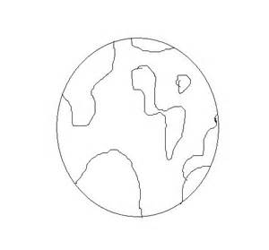 Dibujo bola del mundo para colorear   Imagui