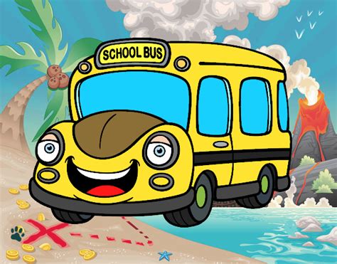 Dibujo de Autobús Escolar Infantil pintado por Tilditus en ...