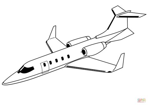 Dibujo de Avion Gulfstream para colorear | Dibujos para ...