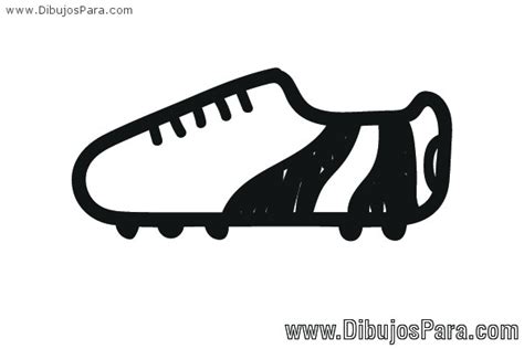 Dibujo de Botín de Futbol | para Pintar | Dibujos para ...