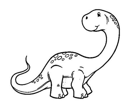Dibujo de Brachiosaurus para Colorear   Dibujos.net