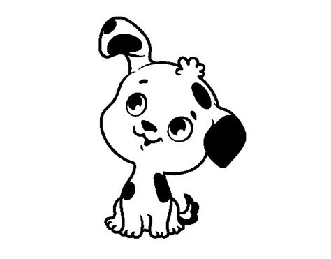 Dibujo de Cachorrito de perro para Colorear   Dibujos.net