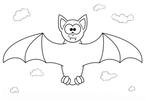 Dibujo de Dibujo de Murciélago Vampiro para colorear ...