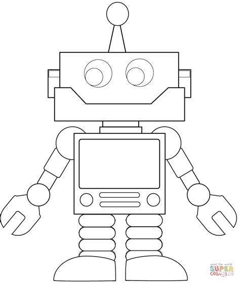 Dibujo de Dibujo de Robot para colorear | Dibujos para ...