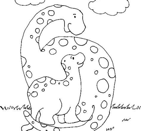 Dibujo de Dinosaurios para Colorear   Dibujos.net