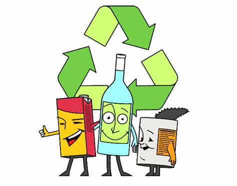 Dibujo de Envases para reciclar pintado por en Dibujos.net ...