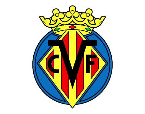 Dibujo de Escudo del Villarreal C.F. pintado por Federicci ...