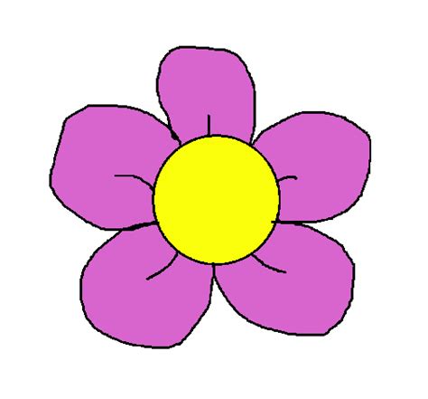 Dibujo de Flor 3 pintado por Primavera en Dibujos.net el ...