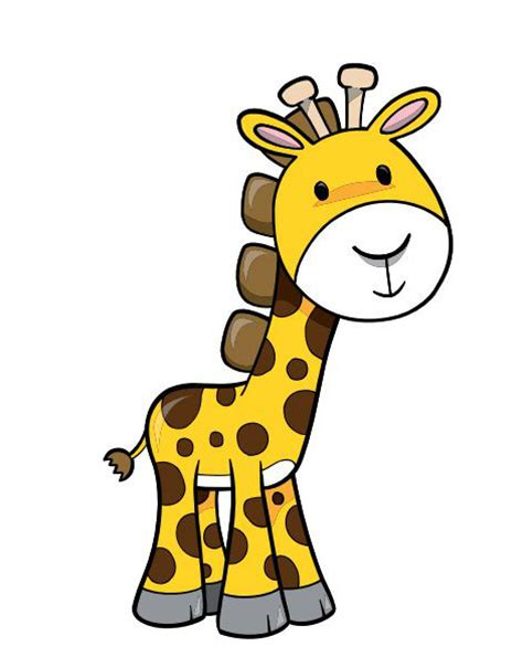 Dibujo de jirafa a color   Imagui