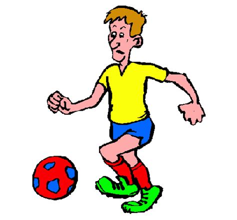 Dibujo de Jugador de fútbol pintado por Brasilito en ...