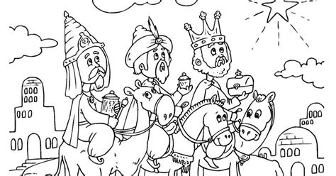 Dibujo de Los Reyes Magos para colorear | Dibujos ...