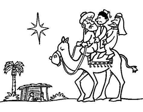 Dibujo de Los tres Reyes Magos para Colorear   Dibujos.net