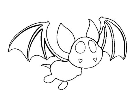 Dibujo de Murciélago   vampiro para Colorear   Dibujos.net