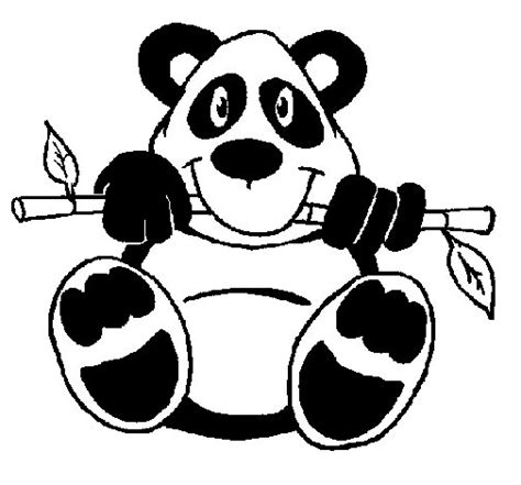 Dibujo de Oso panda para Colorear   Dibujos.net