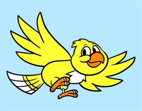 Dibujo de Pájaro volando pintado por Lamorales en Dibujos ...
