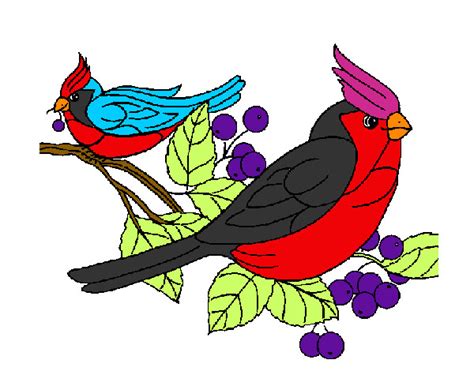 Dibujo de Pájaros pintado por Kofotor en Dibujos.net el ...