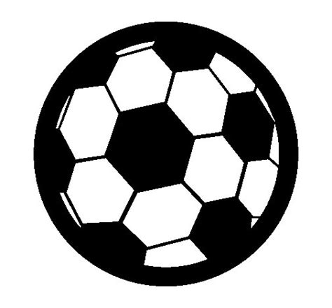 Dibujo de Pelota de fútbol III para Colorear   Dibujos.net
