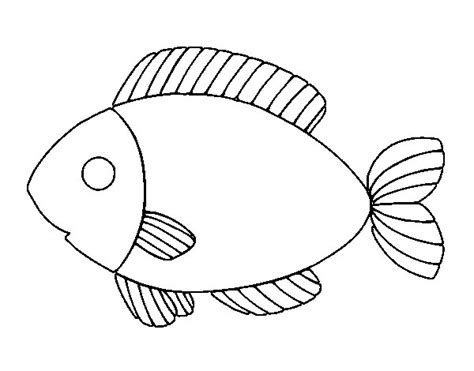 Dibujo de Pescado para Colorear   Dibujos.net