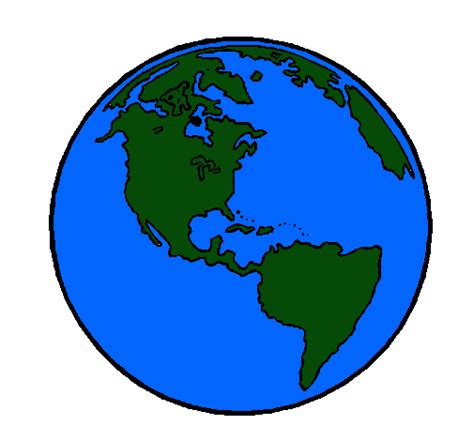 Dibujo de Planeta Tierra pintado por Tierra en Dibujos.net ...