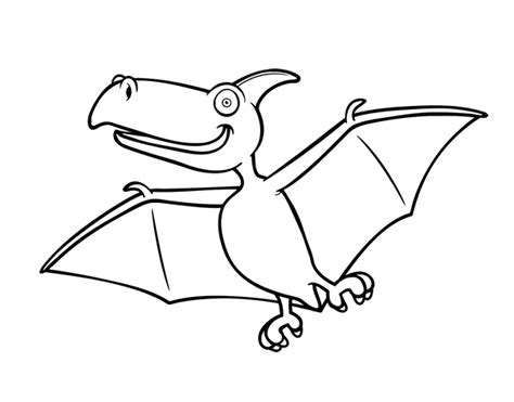 Dibujo de Pterodactylus para colorear | Dibujos de ...