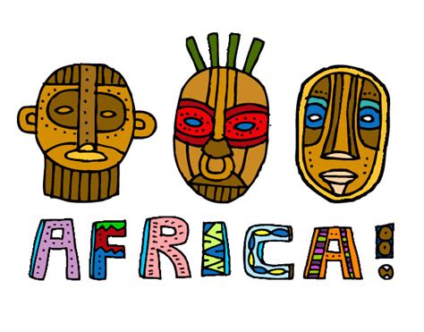 Dibujo de Tribus de África pintado por Kiara2013 en ...