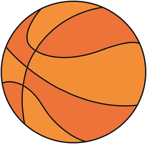 Dibujo de un balon de baloncesto   Imagui