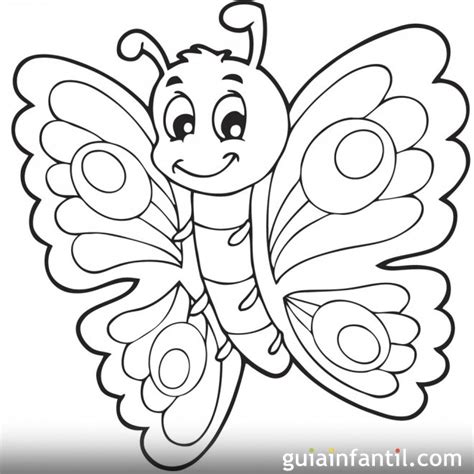 Dibujo de una mariposa   10 dibujos de mariposas para colorear