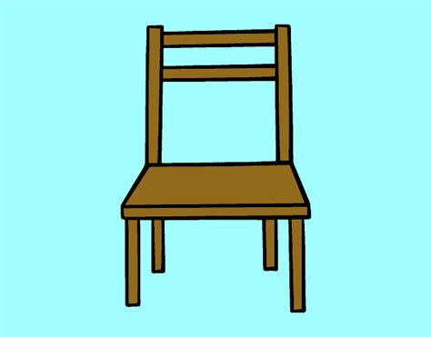 Dibujo de Una silla de madera pintado por en Dibujos.net ...